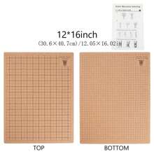 Rope Weaving Fixing Tool - Cork Board 8 * 8inch (One Instruction Manual For Rope Weaving Is Provided) Rope Weaving Square Soft Cushion Board, Cork Board