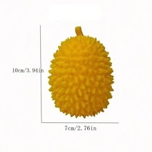 1 pieza Juguete blandito de fruta Durian, juguete creativo para aliviar el estrés y descargar la tensión, caliente - Multicolor - Ver 2