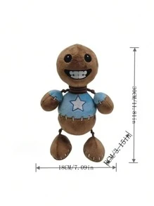 Kick The Buddy Plush Soft Doll Crazy Puppet Game Figure - Multicolor - View 4