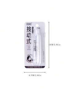 4入可替換式修正帶，筆狀透明大容量修正帶，適合學生返校使用 - 多款可選 - 查看 8