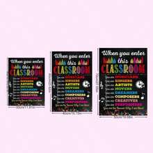 1 Pieza Póster de música Pósteres de música para decoraciones del aula de música Pósteres del aula de música para suministros del profesor de música Decoración del aula de música Arte de pared para la escuela - Multicolor - Ver 10