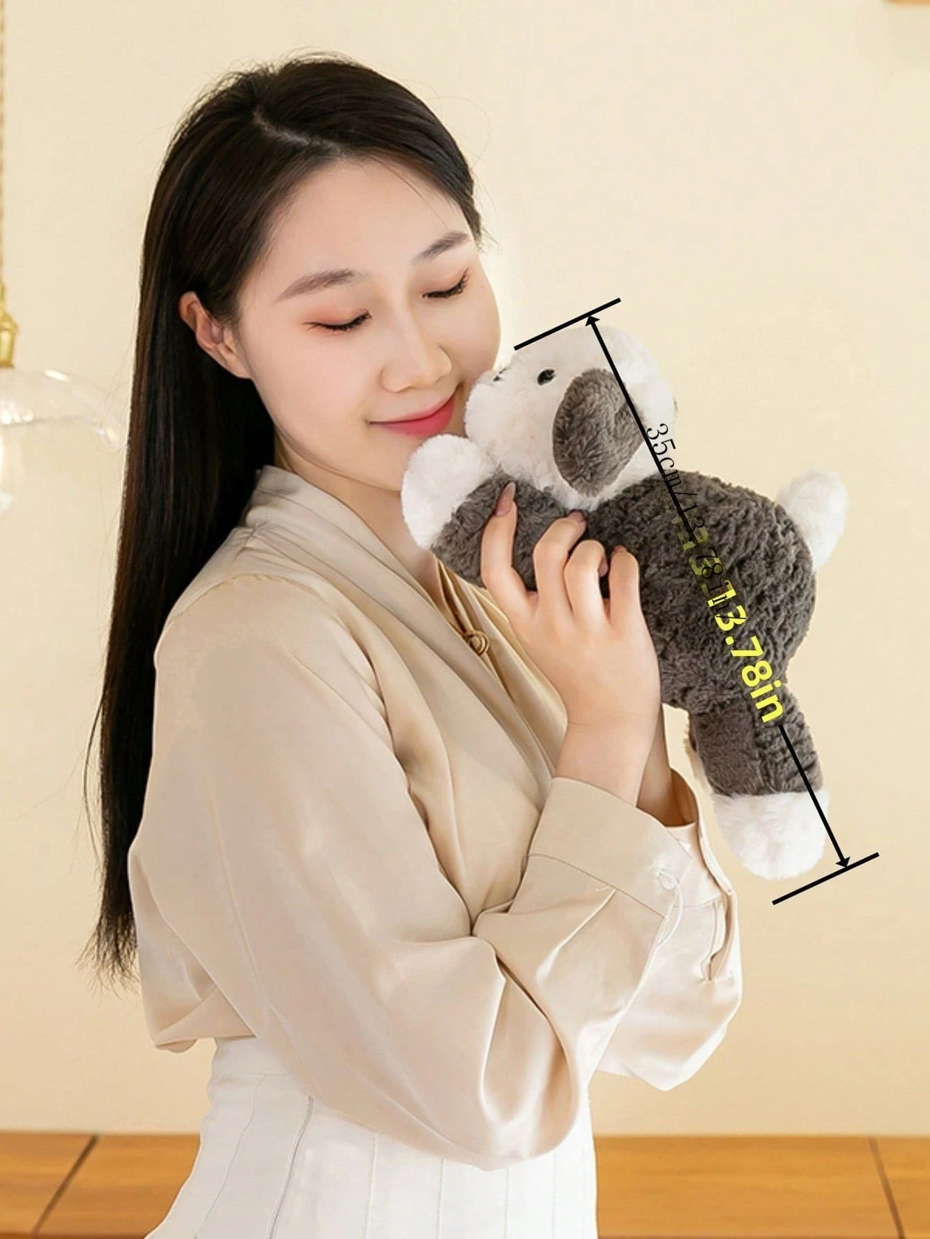 Peluche Chien Labrador Beige | La Peluche