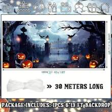 New Halloween Background Cloth Photography Base Special Background Cloth Fall Autumn,Christmas