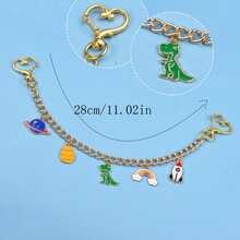 Handbag Decorative Chain Purse Handle Extension Decorative Bag Chain Handbag Purse Purse Crossbody Bag Extension Chain - Gold - View 3