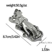 Dấu trang hình bàn tay, Dấu trang kim loại vàng cổ điển, Kẹp giấy, Dấu trang 3D, Kẹp sổ kế hoạch, Bộ sổ lưu niệm du lịch, Bìa đựng tài liệu, Văn phòng phẩm, Sổ tay học sinh, Đồ dùng học tập, Đồ dùng học tập cho năm học mới - Bàn tay của quý cô - Xem 4