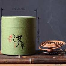 艾草香薰熏香，适用于家庭驱蚊、净化空气、中国风味