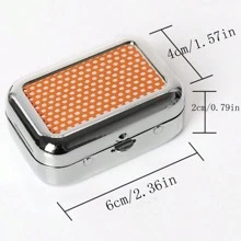 带盖便携式口袋烟灰缸，时尚迷你烟灰缸，适合旅行和户外使用，男孩情人节心形女士情人节 - 彩色 - 查看 6