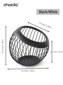 choxila 1pc Coffee Pod Holder, Coffee Pod Organizer, Coffee Capsule Storage Basket For Fruits, Snacks, Espresso Coffee Pod Shelf For Kitchen Cafe Office Desktop Counter, Coffee Accessories