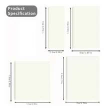 Transparent Sticky Notes Self-Stick Note Pads Waterproof Memo Pad Scratch Pad, 300-Sheets/Pack (6 Different Sizes, Clear),School Supplies,Back To School - Clear - View 5