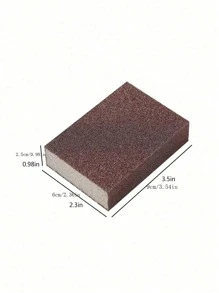 1/3pcs Rhinestone Emery Sponge Scrubber, Kitchen Cleaning Tools, Pot Pan Rust Remover Abrasive Sponge Blocks,Kitchen,Bathroom,Home,Household Suppliers