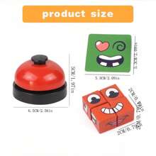 儿童变脸表情拼接方块 趣味桌面亲子游戏 早教益智力积木玩具 - 變臉魔術方塊 - 查看 5