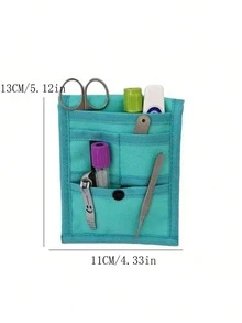 Nurse Doctor Pen Holder Organizer For Lab Coat Tools Nylon Utility - Multicolor - View 2