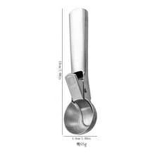 1 pieza Boleador de fruta de acero inoxidable, cucharón de fruta de precisión, desbolador de fruta fácil, herramienta de cocina práctica para una presentación elegante de frutas - Plateado - Ver 6