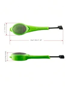1 pieza Filtro de té de gel de sílice, filtro de té, dispositivo para hacer té - Verde - Ver 2