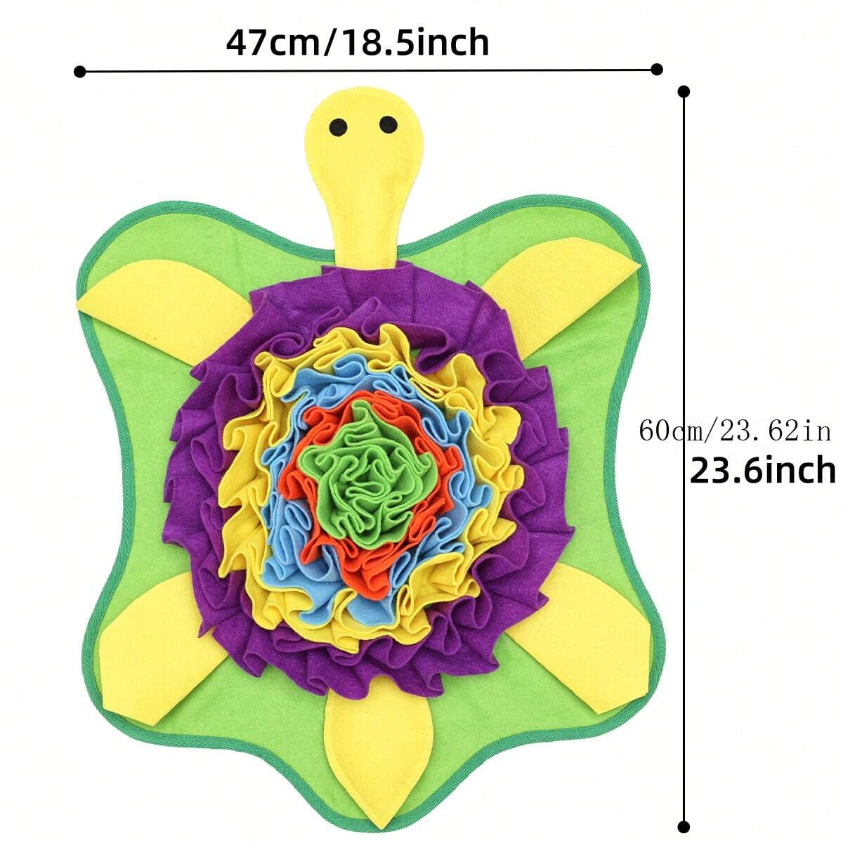 2024 Pet Supplies Dog Snuffle Mat Puzzle Food Hiding Stress Relief