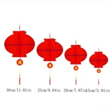 婚礼、新年庆祝及店铺开业装饰用红灯笼 - 彩色 - 查看 2