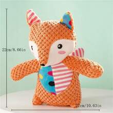 1pc Đồ chơi nhồi bông cho thú cưng Đồ chơi mọc răng cho chó Đồ chơi tương tác âm thanh cho thú cưng - Nhiều màu - Xem 6
