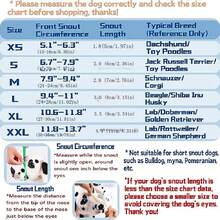 1 件装防咬狗嘴套，透气网眼，防止吠叫和咀嚼，适用于小型和大型犬，宠物用品 - 彩色 - 查看 4