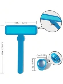 1pc Reading Support Set - Reading Guide Strip, Manual Enhancer, And Page Markers, To Improve Concentration And Comprehension For Individuals With Reading Difficulties And Attention Deficit Back To School - Blue - View 8