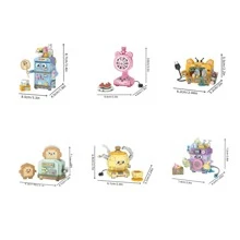 A Set Of Small Particle Assembly DIY Toy Building Blocks, Sweetheart Series Of Style, Old Household Appliances Including Refrigerators, TVs, Fans And Washing Machines, Suitable For Back To School, New Year, Easter, Valentine's Day, Birthdays And Other Festivals. Can Be Used For Creative Home DIY Decoration, Artistic Living Room And Bedroom Decoration. Also A Creative Home DIY Decoration Puzzle Combination Toy Bouquet, Suitable For Valentine's Day, Spring Festival, School Gifts And Other Occasions. The Interesting Building Blocks Can Be Used For Creative Home DIY Decoration, Interesting Small Challenge Building Blocks To Exercise Hands-On And Brain Skills. It Is A DIY Creative Home Decoration And Room Decoration For Toys For Adults, And A Gift For Festivals And Occasions Such As Birthdays, Easter, Mother's Day, Father's Day, Etc. Please Follow Our Store To Get The Latest Information On New Products. Room Decoration