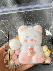 1pc Super Cute Squishies Toy, Panda, Rabbit, Sheep Shaped Squishy Stress Relief Toy - Multicolor - View 2