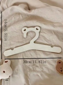 5 件/10 件木制儿童衣架儿童衣架，可爱熊耳朵木质婴儿衣架托儿所衣架，儿童防滑衣架外套、西装、裤子和夹克装饰品节日装饰房间装饰家居装饰卧室装饰连衣裙裤子鞋子牛仔裤靴子裙子、春季、简约、夏季上衣