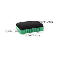 1pc Magnetic Whiteboard Eraser, Student Stationery Chalkboard Eraser In Stock Back To School - Multicolor - View 2