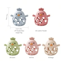 1pc Baby Teething Stick, Teething Toy, Anti-Biting Tool, Boilable, Suitable For 0-6 Months Oral Development Stage