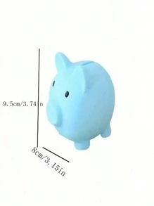 1 件创意礼物陶瓷存钱罐，儿童防溢硬币收集盒 - 彩色 - 查看 7