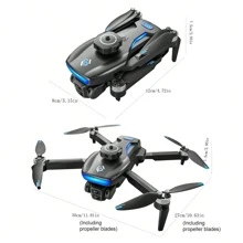 Máy bay không người lái S181 mới có camera HD kép, đèn LED lơ lửng, cất cánh/hạ cánh bằng một phím, tuổi thọ pin dài, đồ chơi máy bay không người lái Quadcopter, quà tặng Giáng sinh và Halloween - S181 - Xem 8