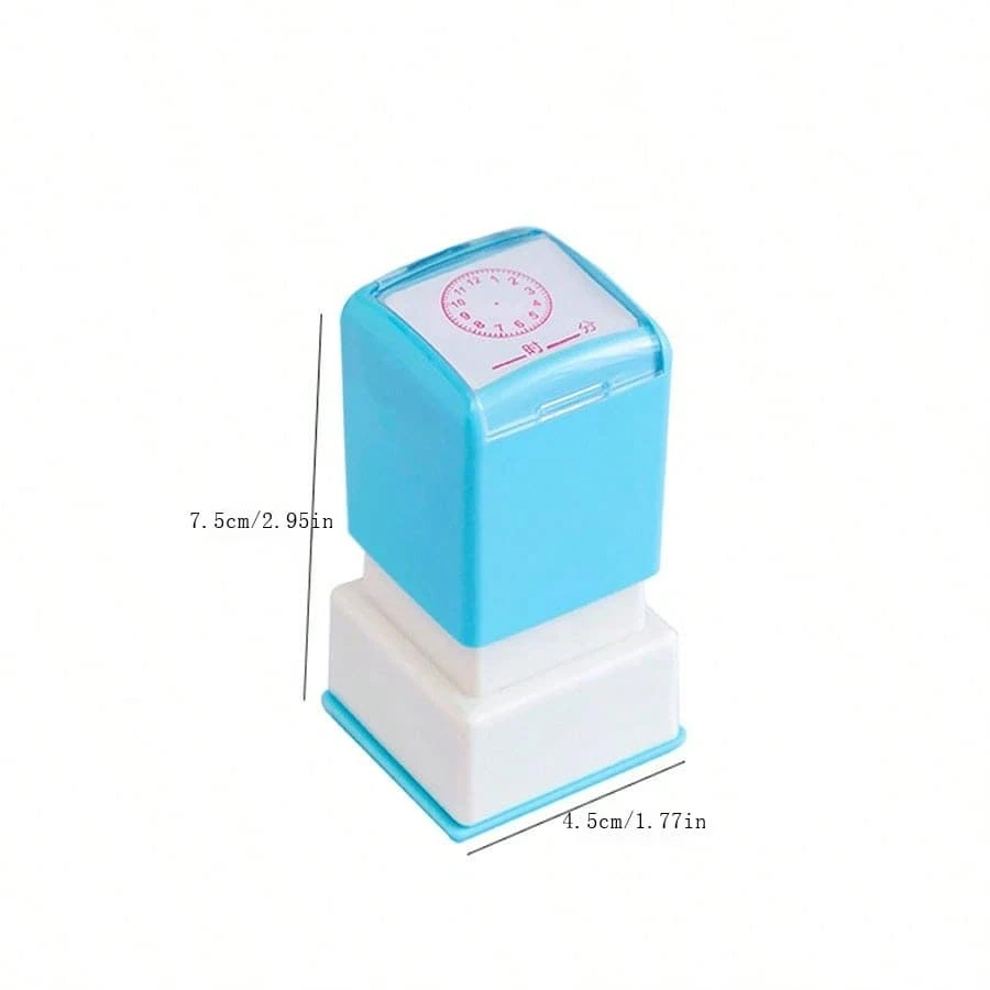 New Clock Stamp Set For Kids, Clock Face And Hour Hand Teaching Stamp