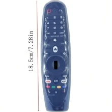 1pc Thick Anti-Drop High Definition Clear Silicone TV Remote Control Protective Case,Bag,Organizer,Storage Insulation,Galentines,Puppy,Carnival,Party Decorations - one-size - View 3