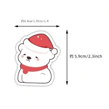 New Christmas Graffiti Sticker Pack, Cute For Luggage, Laptop DIY Decals