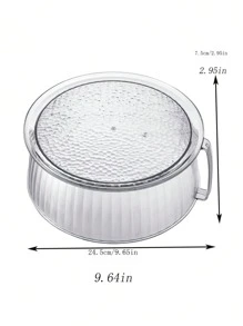 Food Cover, Reusable Collapsible Food Dome, Multi-Layer Food Warmer, Dust And Insect Proof, For Home Kitchen Use - Transparent - View 5