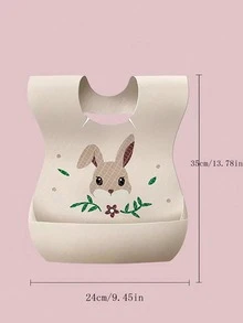 20pcs/Pack Disposable Baby Bibs, Waterproof Infant Feeding Bibs - Multicolor - View 5