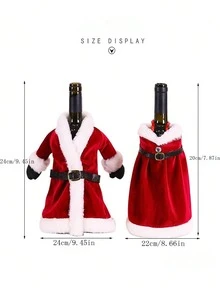 4 gói Vỏ chai rượu Gnome Giáng sinh, Đồ trang trí Giáng sinh bằng vải nhung Santa Scandinavian, Đồ trang trí bàn ăn năm mới, Quà tặng tiệc, Bộ quà tặng chai, Trang trí nhà cửa, Nhà hàng, Quán bar, Quán cà phê, Đám cưới, Trang trí tiệc, Quà tặng bạn bè, Quà tặng Giáng sinh, Quà tặng năm mới., Quà tặng Giáng sinh, Giáng sinh vui vẻ - Nhiều màu - Xem 5