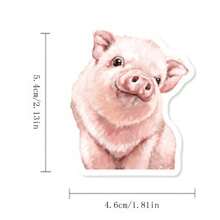100pcs Realistic Animal Stickers Suitable For Decorating Skateboard,Computer,Desk,DIY Art,Art And Craft Supplies,Scrap Book Supplies,Scented Stickers,Squirrel Stickers,Art Supplies Stickers,Stickers Book Stickers,Puppy Stickers,Duck Stickers,Desk