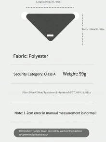 Boys & Girls Cartoon Printed Triangular Scarf/Neck Warmer, Windproof Outdoor Neck Gaiter, Autumn/Winter - Cartoon Plaid Triangle Scarf - View 3