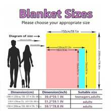1 件优质狗妈妈拼布图案印花法兰绒毯子，柔软舒适，秋冬家居必需品，毯子，床罩，适合沙发、床、汽车、办公室午睡或户外活动，理想的礼物 - 彩色 - 查看 4