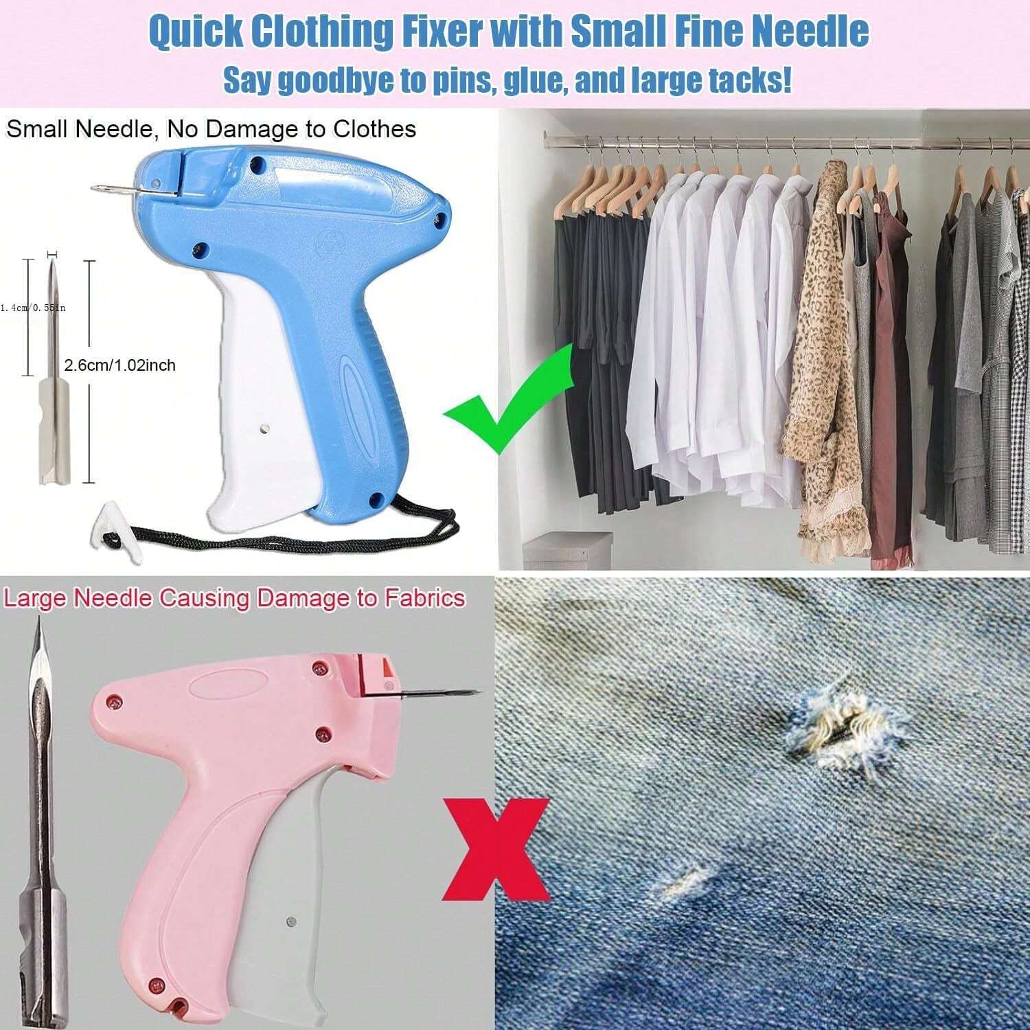 Pistolet de couture, Pistolet d'étiquetage pour vêtements, Pistolet de