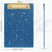 1 pieza Mini tablero para tomar notas de la oficina, útiles escolares, pizarra para escribir actas de reuniones - Multicolor - Ver 5