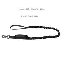 Correa/Correa táctica para perro, cuerda de tracción elástica resistente para perros grandes de uso en exteriores - Multicolor - Ver 9