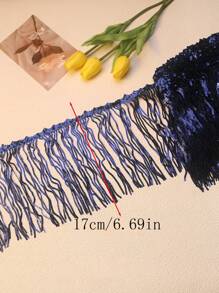 全新水晶刺绣多色流苏 DIY 服装和舞蹈服装饰材料