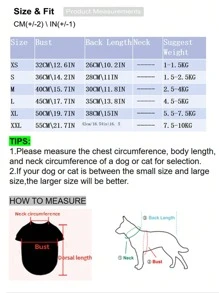 1pc Pet High Collar Puff Sleeve Oversized Bow-Tie Plaid Suspender Dress, Suitable For Cats And Dogs In Spring And Autumn - Khaki - View 3