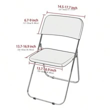 2 piezas/set de fundas elásticas de unicolor para silla plegable de felpa polar, fundas para asiento de silla de comedor, protector para respaldo de silla para todo el año para bodas, banquetes y hogar