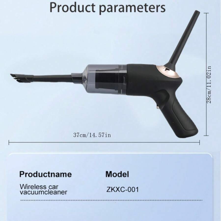 Car Vacuum Cleaner, High Suction Power Handheld Vacuum Cleaner