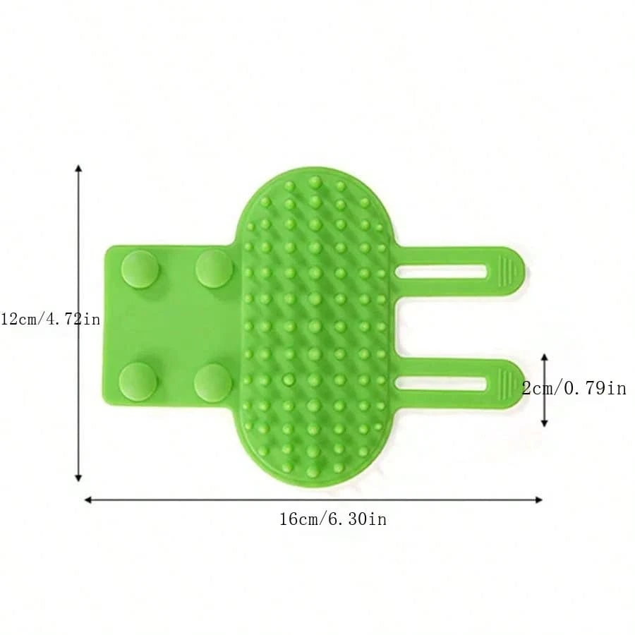 Pet Cat Hair Removal Massage Comb Cats Scratching Rubbing Brush Kitten