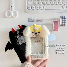 More Than A Dozen Plush Cardholder, Keychain, Car Key Pendant, Decorative ID Photo ID Photo Star Photo Storage Bag Pendant, Car Mirror Pendant, Suitable For Itabag, Groupie, Birthday Gift, Christmas Gift, Valentine's Day Gift, Halloween Gift, Holiday Gift, Student Gift Back To School