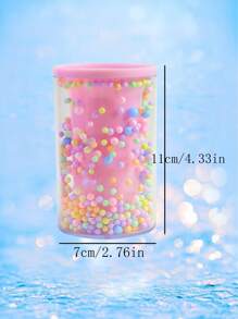 1 pieza Soporte de bolígrafo de espuma colorido y bonito, de vuelta a la escuela, útiles escolares, estuche de lápices, bolsa escolar, papelería - Multicolor - Ver 7