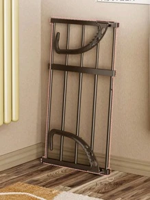 1 szt. Suszarka ze stali nierdzewnej, składany uchwyt ścienny, chowany organizer na ubrania i buty do użytku wewnątrz i na zewnątrz